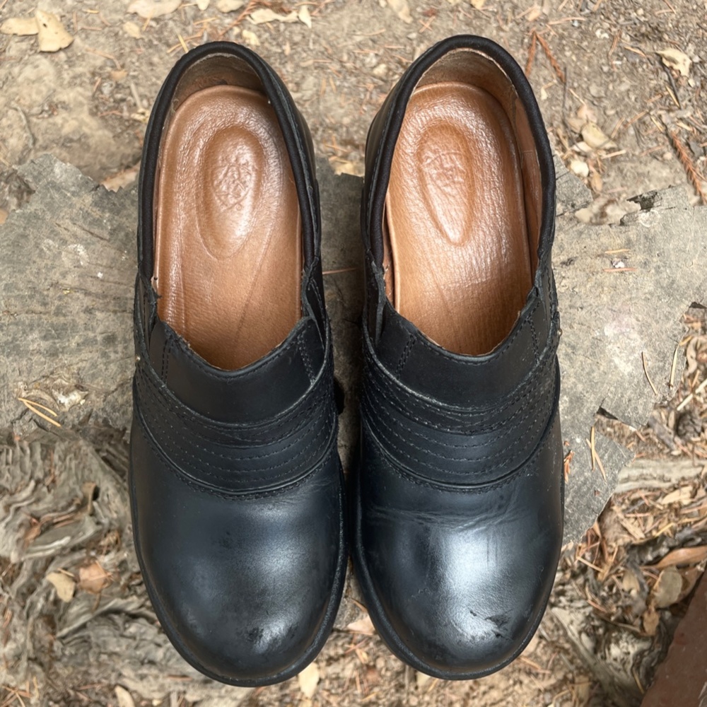 ARIAT WORK Women's Steel Toe Safety Clog Black SZ 8.5 - Picture 4 of 7